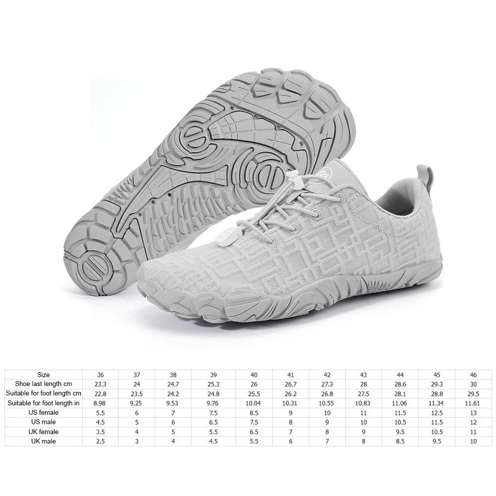 Zapatos acuáticos unisex de secado rápido, ligeros, tipo barefoot, para playa, uso casual, vadeo y deportes acuáticos