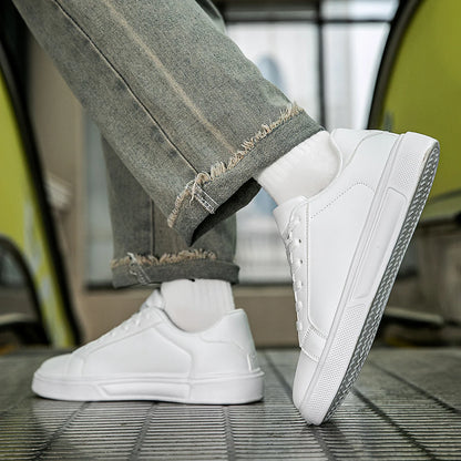 PU Leather Men Shoes Sneakers Trend Casual Shoes Leisure Male Sneakers Footwear Men Vulcanized Shoes Couple Shoes Women Shoes
