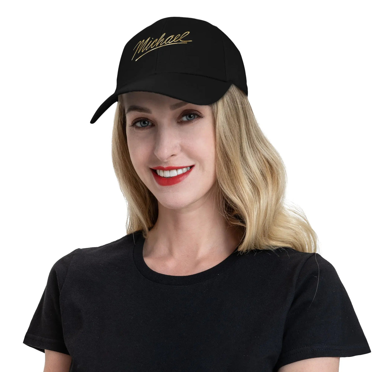 Cappellino da baseball con logo Michael Biopic Sun - Cappellini estivi casual hip hop da uomo per Michael Jackson - Cappellini da baseball per adulti, da caccia e da campeggio