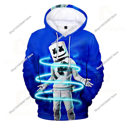Game Fortnite Hoodies Teenager Boys Hoodie Kids Sweatshirts Cartoon Leisure Outwear Children Cosplay Pullovers Streetwear Gift