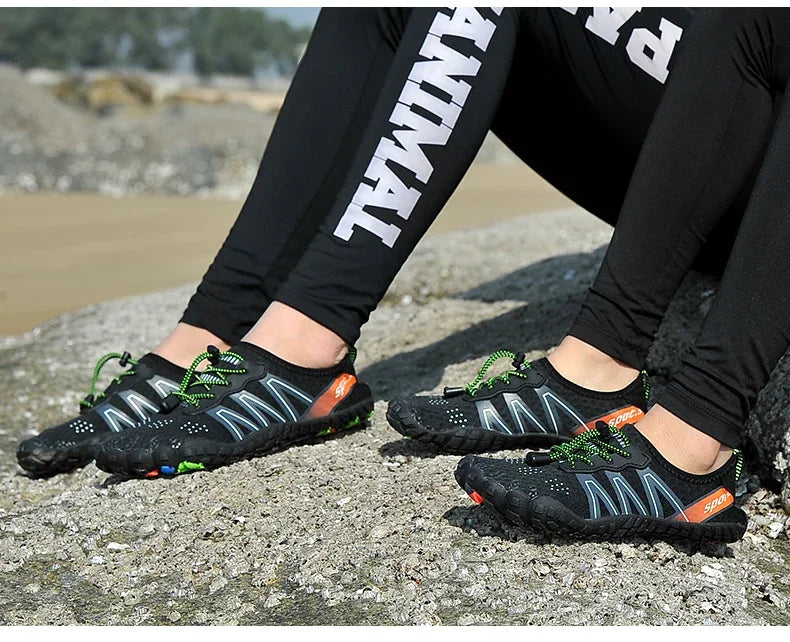 Men Aqua Shoes Water Swimming Shoes Women Sneakers Boys Child Barefoot Shoes Beach Sandals Quick-Dry River Sea Diving Gym