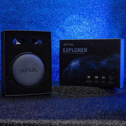 HiFiGo AFUL Explorer Wired Hybrid Earphones 1DD+2BA Hybrid In-Ear Monitors 3D Printed Acoustic Tube RLC Division HiFi Earbuds