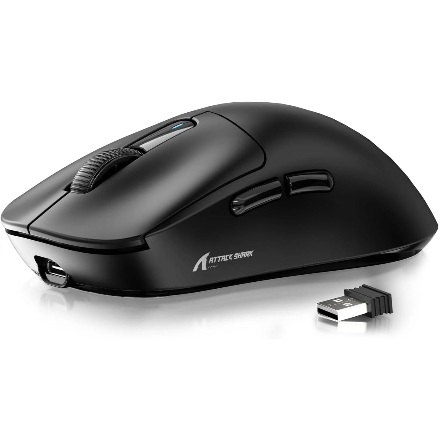 Mysz gamingowa bezprzewodowa ATTACK SHARK X3 PixArt PAW3395 49g SUPERLIGHT, BT/2.4G bezprzewodowa/przewodowa, 6 regulowanych poziomów DPI do 26000