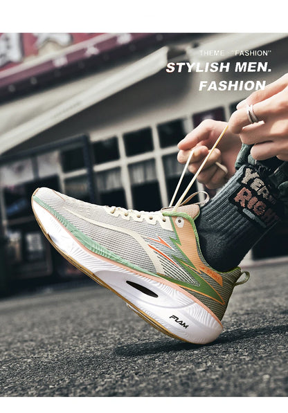 NEW Men Sports Running Shoes Off Marathon Breathable Light Comfortable Athletic Sneakers Jogging Basketball Tenis Air Cushion