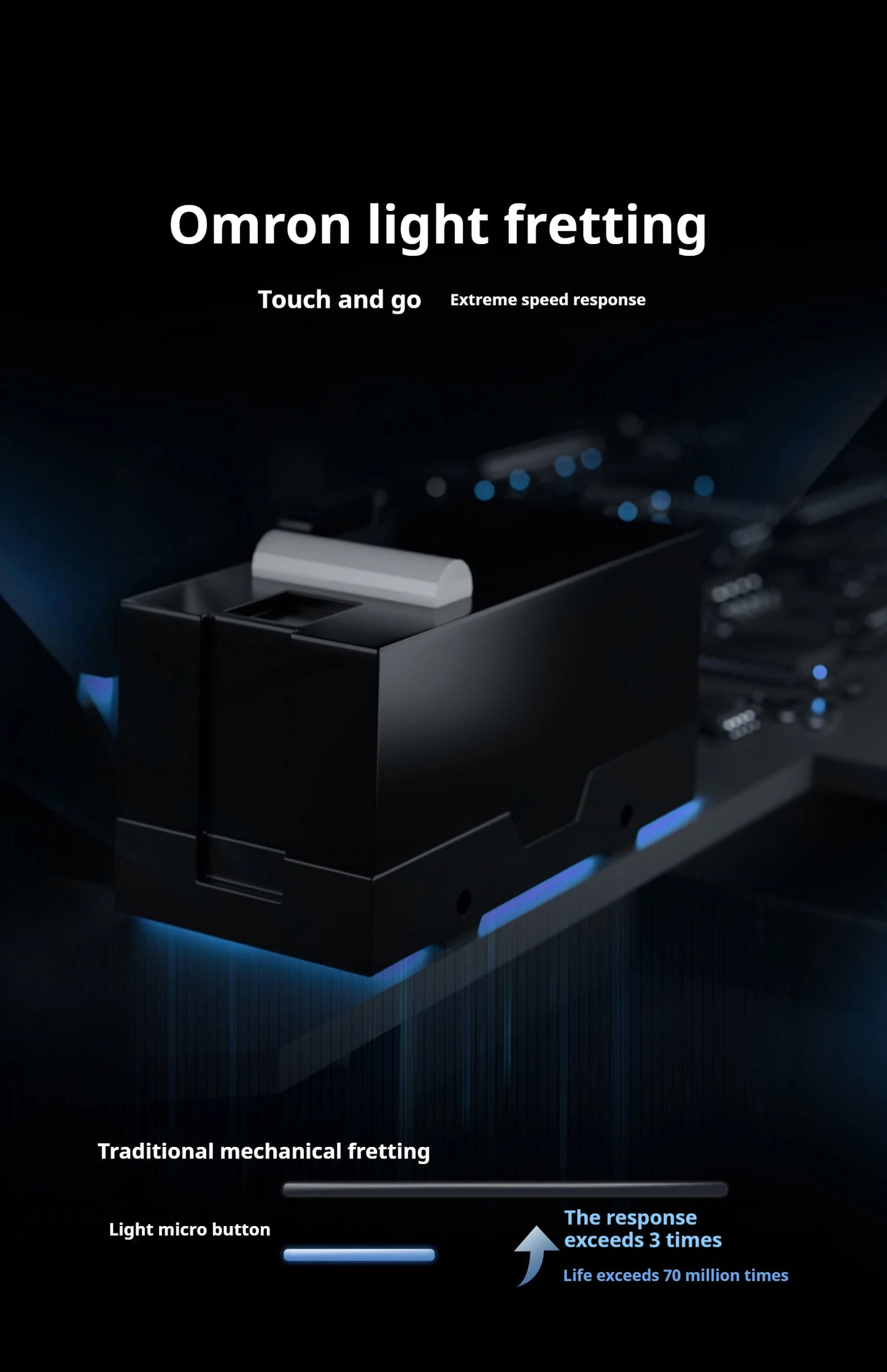 Ratón gaming inalámbrico ATK Z1 Pro Max Ultra con patas personalizadas, PAW3950, velocidad inalámbrica ultrainteligente, tasa de sondeo 8k y baja latencia de 0.39ms