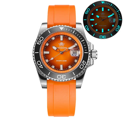 ADDIESDIVE AD2089 NEW Sports Watches Men's 41mm Quartz Watch Colorful Rotatable Bezel BWG9 Luminous 200m Waterproof Diving Watch