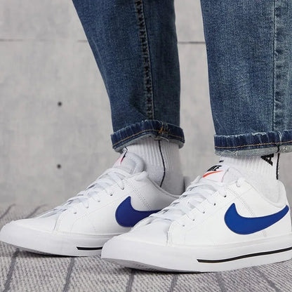 Nike New Lightweight, Comfortable, and Versatile Women's Court Legacy Low-Top White Casual Sports Sneakers DA5380-101