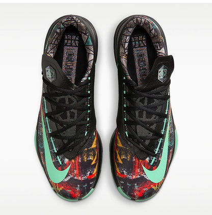 Nike Authentic Zoom KD 6 Scarpe da basket da uomo trendy rétro da rimbalzo FQ8356-900