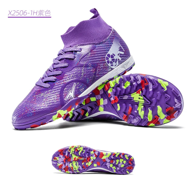 Scarpe da calcio professionali da uomo, scarpe da calcetto con tacchetti, sneakers da calcio ultraleggere per allenamento e sport all’aperto