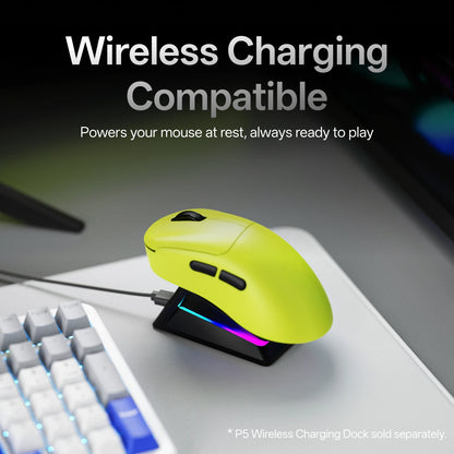 Rapoo VT3S /VT3S MAX GEN-2 kabellose Gaming-Maus, echte 8K-Wireless-Polling-Rate, 49g ultraleicht, bis zu 750Hr Akkulaufzeit