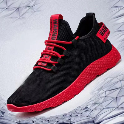 Pánské tenisky, ležérní, lehké, síťované, sportovní boty, letní, outdoorové, s měkkou podrážkou, prodyšné, pohodlné, módní, trendy běžecké boty