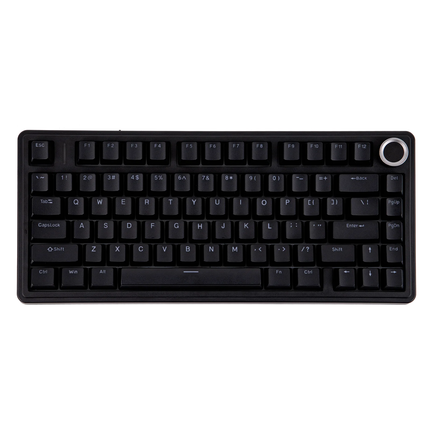 Teclado mecânico EPOMAKER x AULA F75 com fio, 75%, layout ANSI US, gasket, hot-swap, para Mac/WIN/Android, com botão rotativo