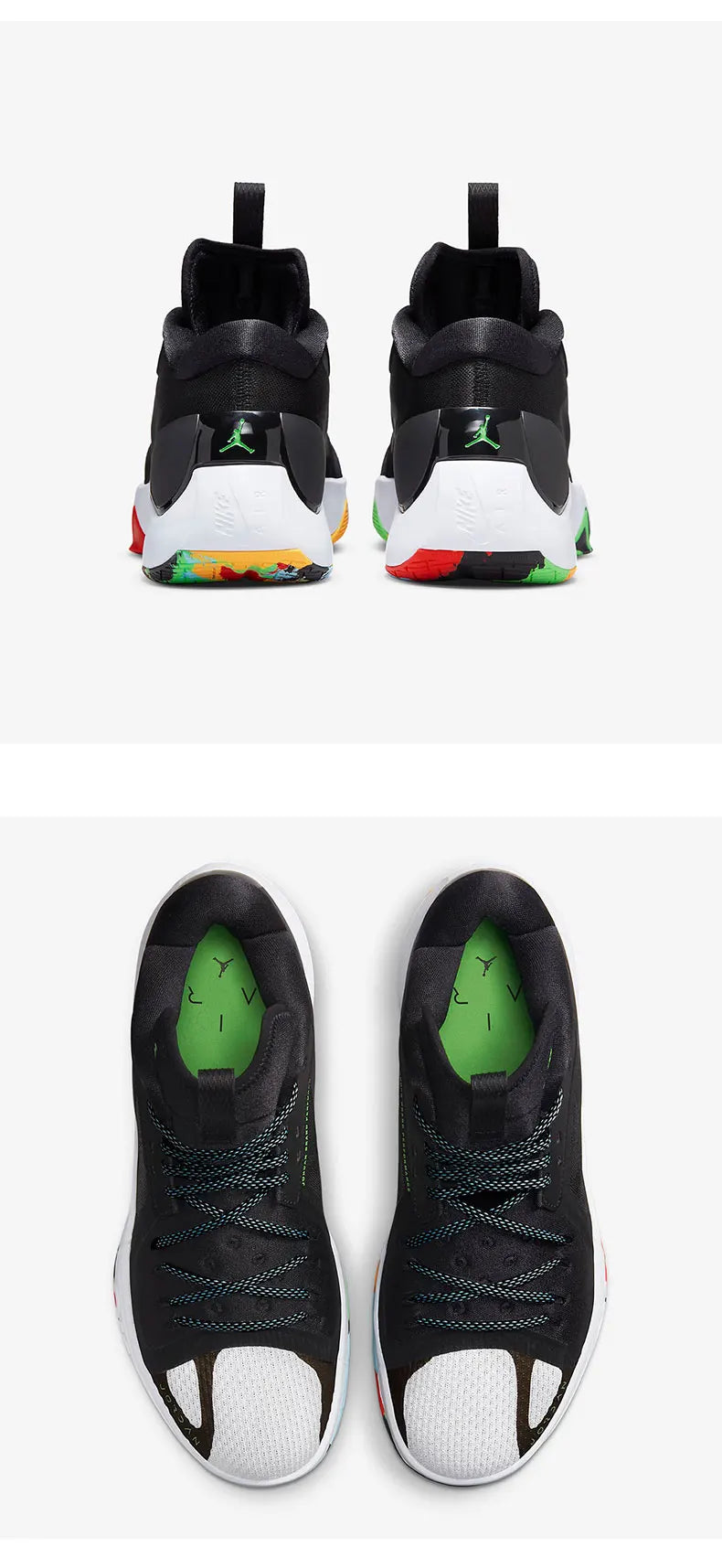 „Nike“ oficialūs „Air Jordan Zoom“ vyriški krepšinio bateliai DH0248-030