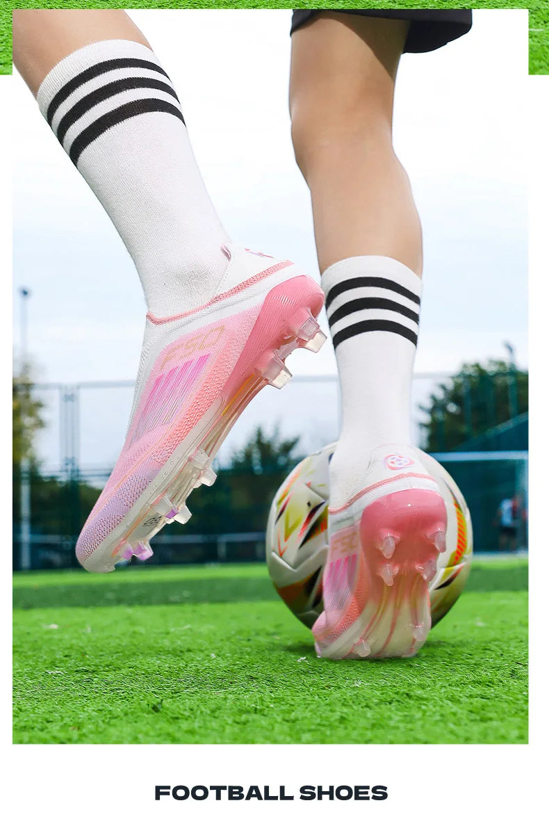 New Men Soccer Shoes Cleats Ultralight Outdoor Professional Football Boots Unisex Hot Sale Women Match FG Sneakers High-quality