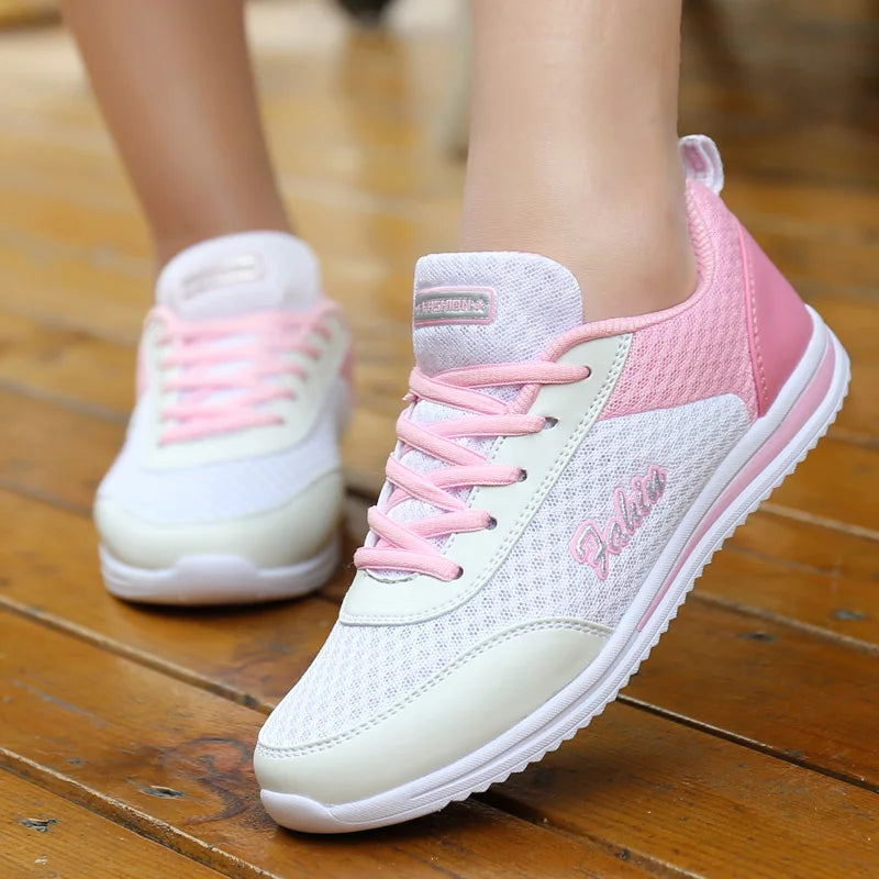 Dámské tenisky Dámské ploché boty Vulkanizované městské boty Dámské ležérní tenisky Dámské šněrovací tenisky Tenis Feminino