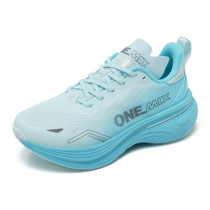 ONEMIX Nuove scarpe da corsa a forma di cuscino per donna e uomo, leggere, alla moda, da esterno, sneakers da strada, scarpe sportive da allenamento, jogging e fitness