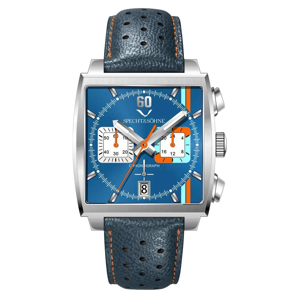 Specht & Söhne New Hot Watches Men Luxury Brand Male Japan VK64 Chronograph Trendy Sport Wristwatch Waterproof