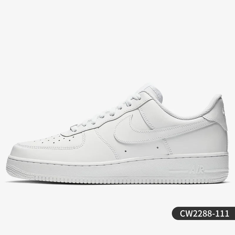 Nike Official Authentic AIR FORCE 1 Herren-Freizeitschuhe, strapazierfähige Fashion-Sneaker CW2288-111