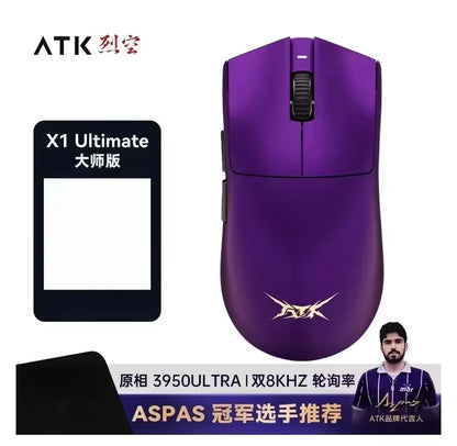 ATK Blazing Sky X1/X1V2 kabellose Gaming-Maus 8K Low Latency, leichte FPS Liekong E-Sports-Gaming-Maus, individuelles PC-Zubehör