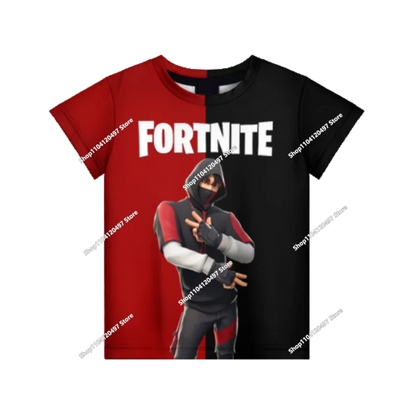 Hoodie Anime Fortnite Infantil, Sweatshirt Masculina Streetwear Hip-Hop Desportiva, Casual, Corte Largo, Moda Outdoor