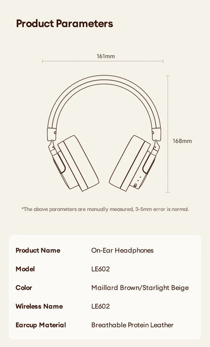 Cuffie over-ear Lenovo LE602 Bluetooth 6.0 – Headset gaming HiFi stereo ANC wireless e cablato con microfono ENC HD