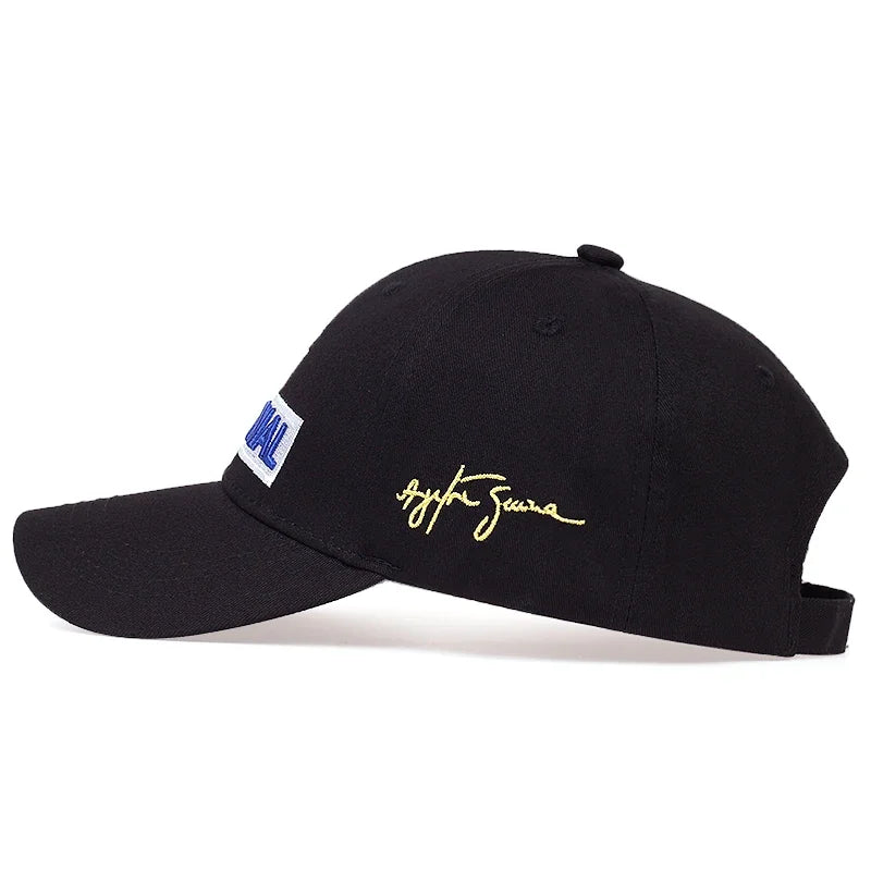 Unisex-Baseballcaps NACIONAL mit Buchstabenstickerei, verstellbare Outdoor-Freizeitmützen für Frühling und Herbst, Sonnenschutz-Sport- und Golfcaps
