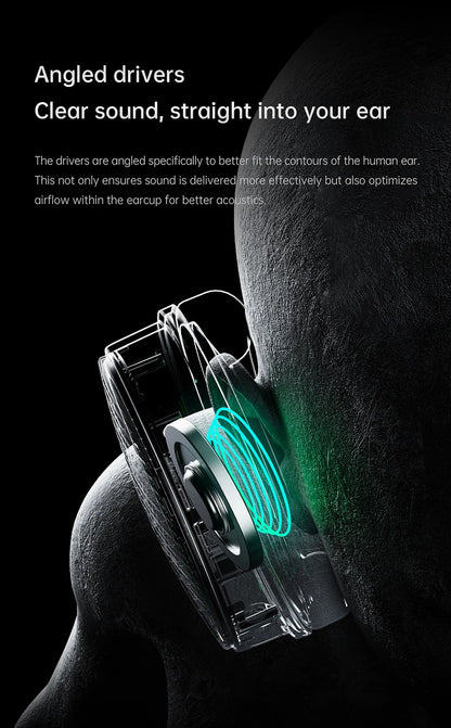 Cuffie over-ear cablate open-back FiiO JT3 con driver dinamico da 50mm HiFi e cavo rimovibile