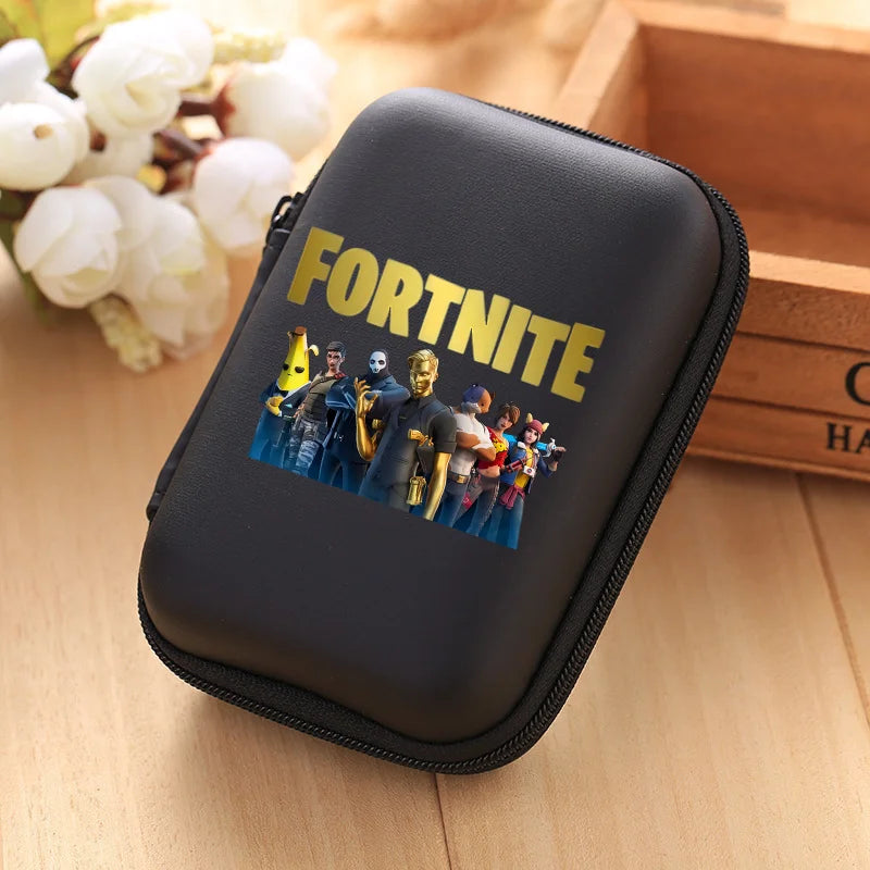 Nova Bolsa de Arrumação Fortnite Multifuncional para Cabos de Dados, Carregadores e Auriculares, Bolsa Protetora de Viagem, Presente de Aniversário para Crianças