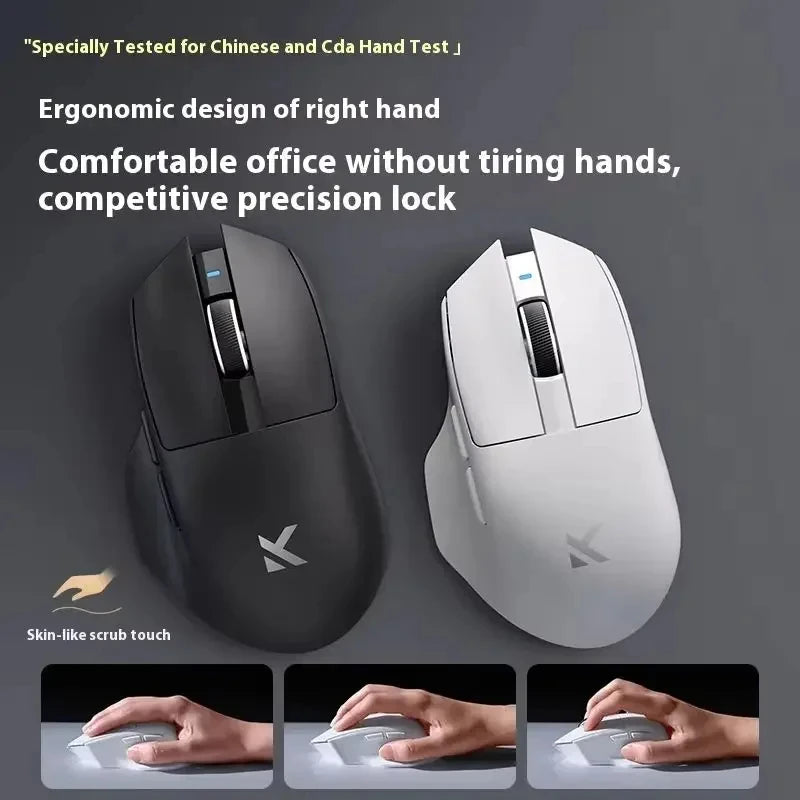 NEW G7 PRO Gaming Mouse Triple-mode Wireless Bluetooth Ergonomics Lightweight Mouse Customized Pc Office Gamer Accessory Mice