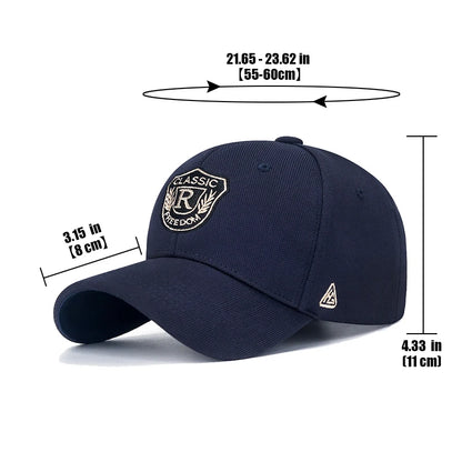 Modische Herren- und Damen-Baseballkappe aus Ananasstoff mit „CLASSIC“-Schriftzug und goldfarbener Stickerei, Unisex, Freizeit, Sport, Visierkappe