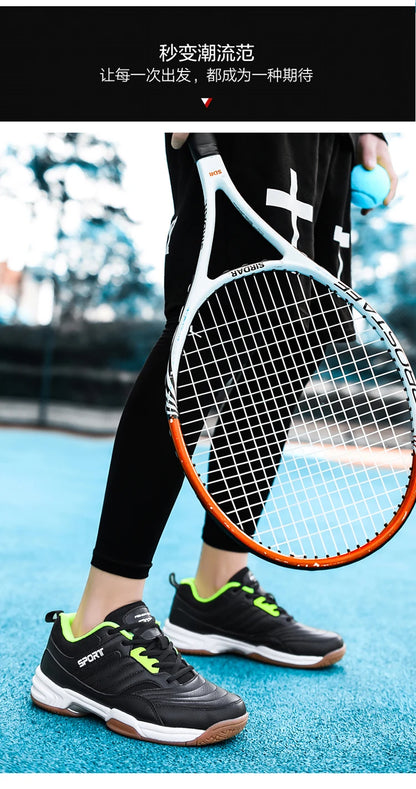 Tennissko til mænd, åndbare, udendørs sport, fitness, kvinder, badminton, unisex, casual, herresneakers, volleyball, zapatillas de tenis