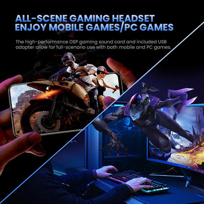 Auricolari gaming HiFi cablati EPZ G10 – Cuffie monitor in-ear Type-C e 3.5mm con DAC, isolamento acustico, cavo rimovibile e microfono