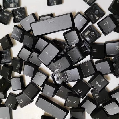 G915 913 TKL G815 G813 strukturierte, rutschfeste, transparente, hintergrundbeleuchtete Tastenkappe, geeignet für Logitech mechanische Tastaturen
