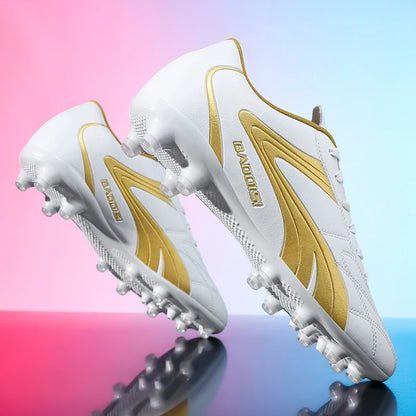 Fodboldsko til mænd, åndbare fodboldstøvler, futsal, ultralette professionelle træningssneakers, unisex græsknopper til kamp og sport