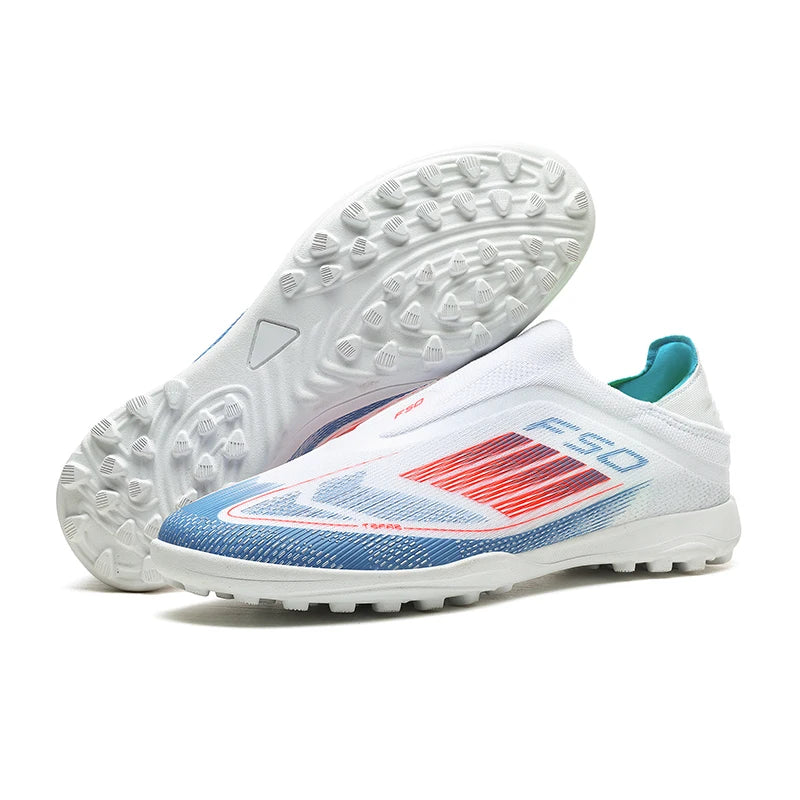 Men's Soccer Shoes Training Football Boots Indoor Sneakers TF Long Spikes Match Futsal Ultralight Breathable Cleats Drop Shipping