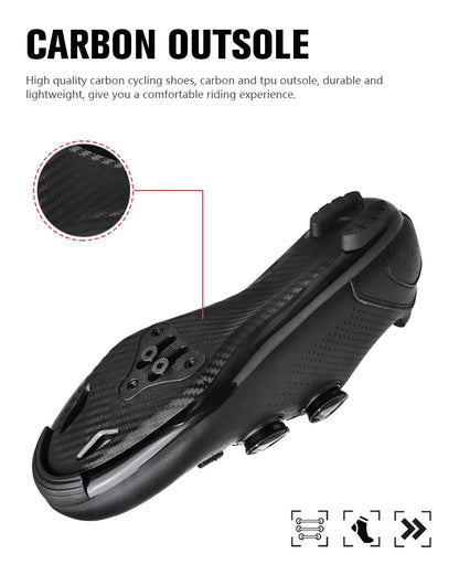 MTB Cycling Shoes Men Sports Dirt Road Bike Shoes Flat Speed Cycling Sneakers Flats Mountain Bicycle Footwear SPD Cleats Shoes