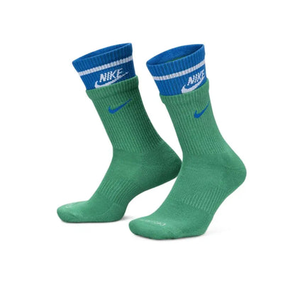 Nike EVERYDAY CREW: Stijlvolle, comfortabele, antislip en duurzame unisex zachte basketbalsokken (3-pack) DA2123-100
