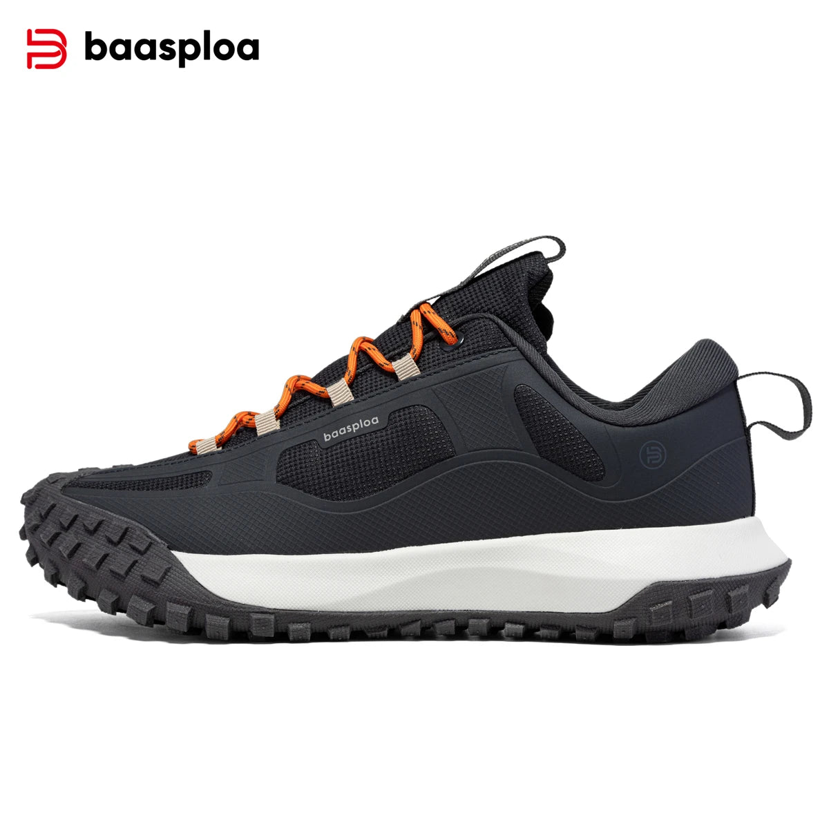 Baasploa herre-vandringssneakers – udendørs mode, lette, åndbare sko, herre-casual, skridsikre, slidstærke klatresko