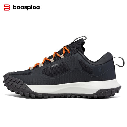 Baasploa herre-vandringssneakers – udendørs mode, lette, åndbare sko, herre-casual, skridsikre, slidstærke klatresko