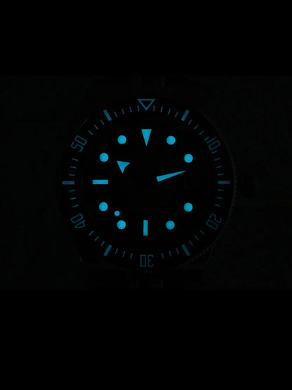 San Martin 40mm Luxus-Taucheruhr für Herren, Miyota 9015, Sunburst-Emaille-Zifferblatt, automatische mechanische Armbanduhr, wasserdicht bis 200m, SN0148