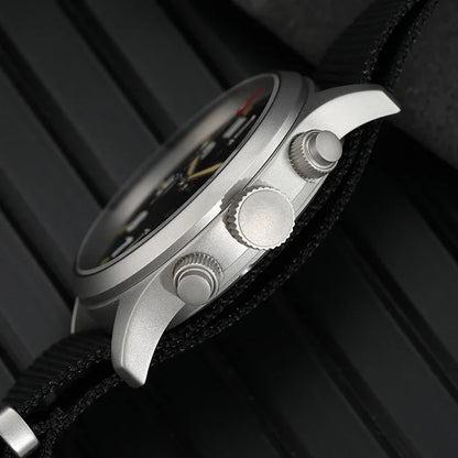 Militado VK61 VK67 Quarz-Chronographenuhr 39mm 316L-Edelstahlgehäuse 3 Zifferblätter wasserdicht 100M Multifunktions-Militäruhr