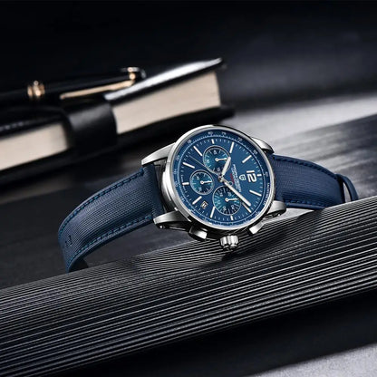 Pagani Design For Mens Watch Chronograph Japan Vk63 Sport Quartz Wristwatch Sapphire Date 100m Waterproof Reloj Hombr Masculino