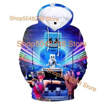 Sweatshirt com Capuz para Homem, Mulher e Criança The Nite Victory — Roupa Infantil Battle Royale, Sweatshirt para Rapazes e Raparigas, Tops Hero para Adolescentes