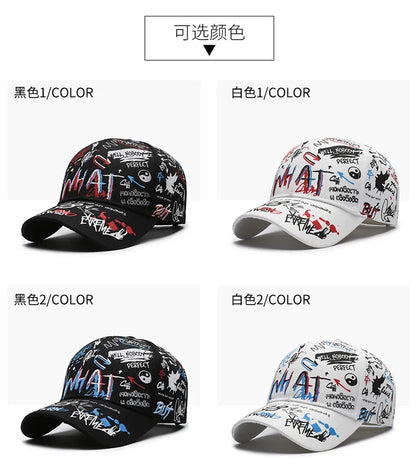 Mode Hip Hop Baseballkeps personlighet Trucker-kepsar Bomull Snapback-keps Utomhus solhattar sport fritidskeps