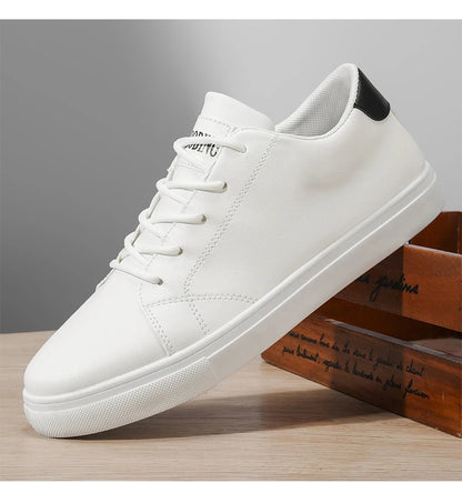 2026 Spring and Autumn Large Size New Trendy Men's Shoes Korean Style Breathable Versatile White Shoes Running Youth Casual Sports Shoes