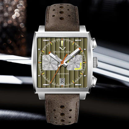 Specht & Söhne New Hot Watches Men Luxury Brand Male Japan VK64 Chronograph Trendy Sport Wristwatch Waterproof