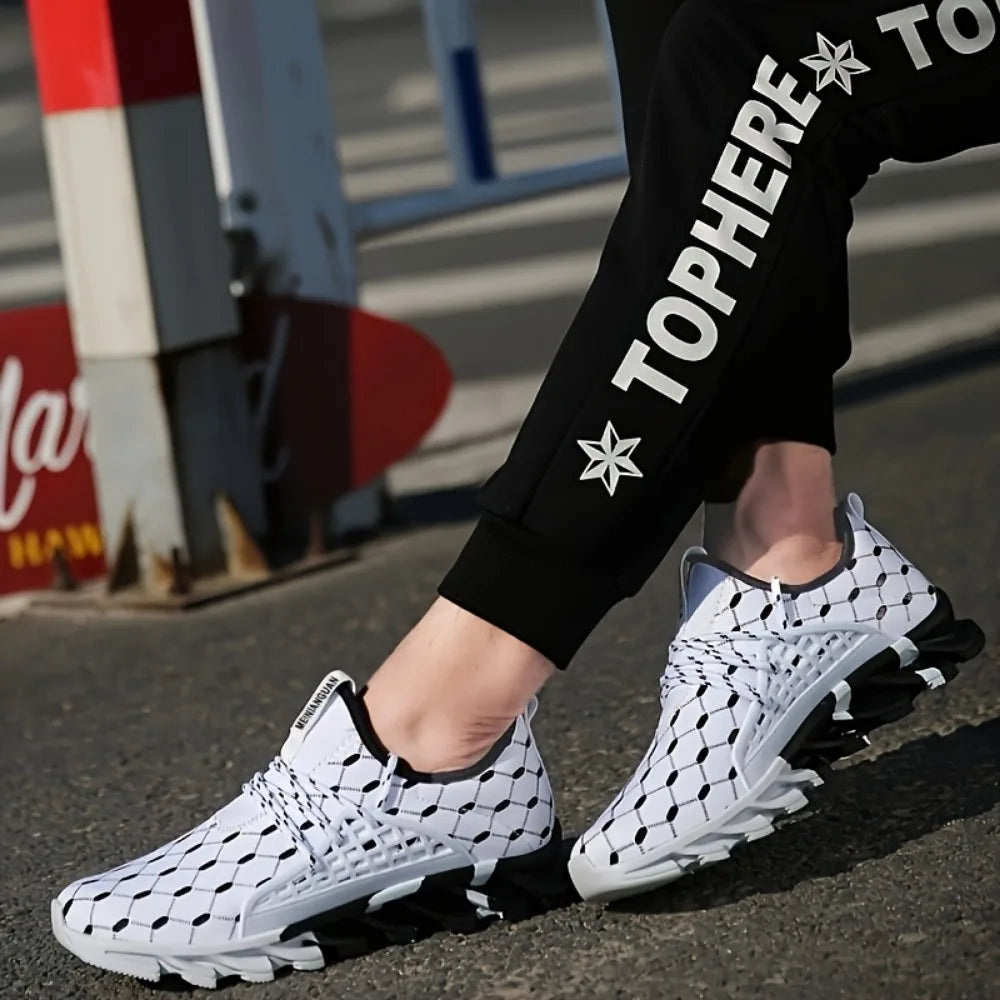 Men's Sports Shoes Breathable Casual Walking Shoes Men's Fashion Clothing Tennis Sports Shoes