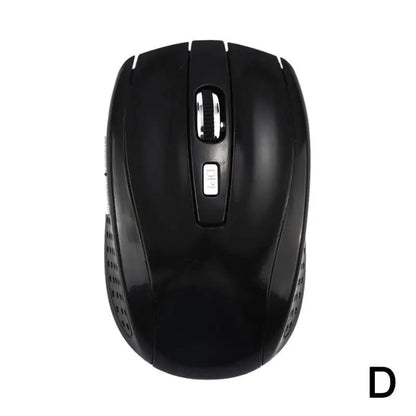 2.4GHz Wireless Mouse, Optical Mice with USB Receiver, Gamer 6 Buttons Mouse for Computer, PC, Laptop Accessories