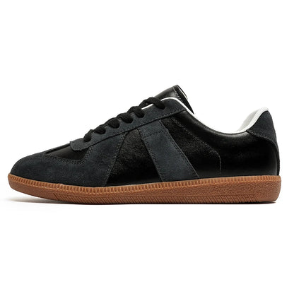 Shoes For Men's Designer Sneakers 2025 Autumn Fashion Retro Lace-up Student Women's Trainers Leather Casual Walking Shoes