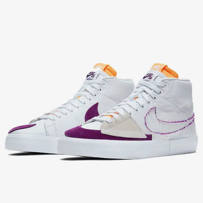 Originální pánské a dámské skateboardové boty Nike SB BLAZER ZOOM s polovou výškou DA2189-100